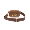 BOLSA DANCE MOVE MINI COURO LIZARD MOCHACCINO
