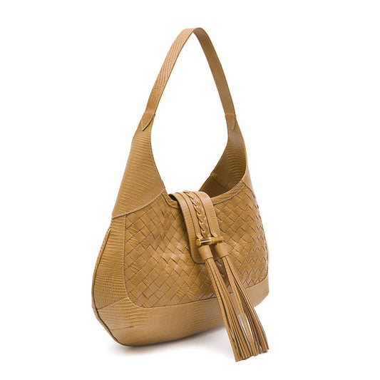 BOLSA HOBO LIZARD GRANDE TRESSE SELA
