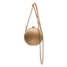 BOLSA MINI ESFERA CRISTAIS OURO