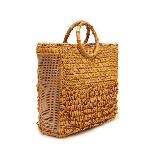 BOLSA TOTE TEDDY MAXI NATURAL