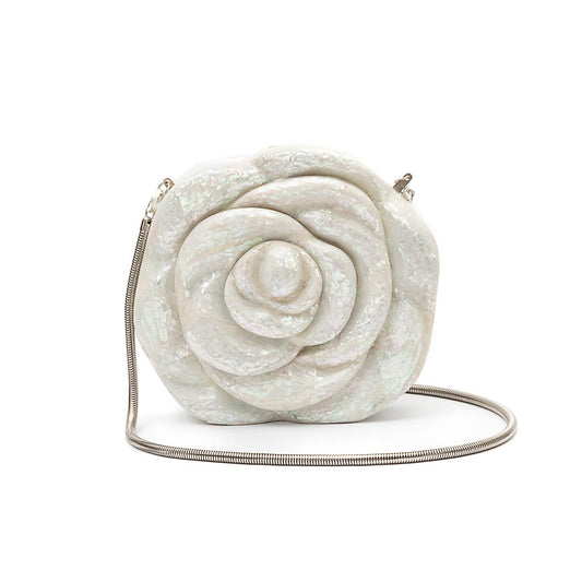 BOLSA CLUTCH MADREPÉROLA MEDIA CAMELIA