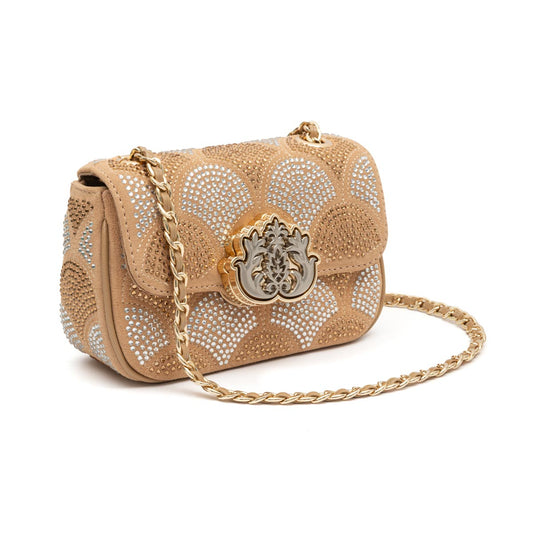 BOLSA SIRENA COCOON MINI CRISTAL AREIA