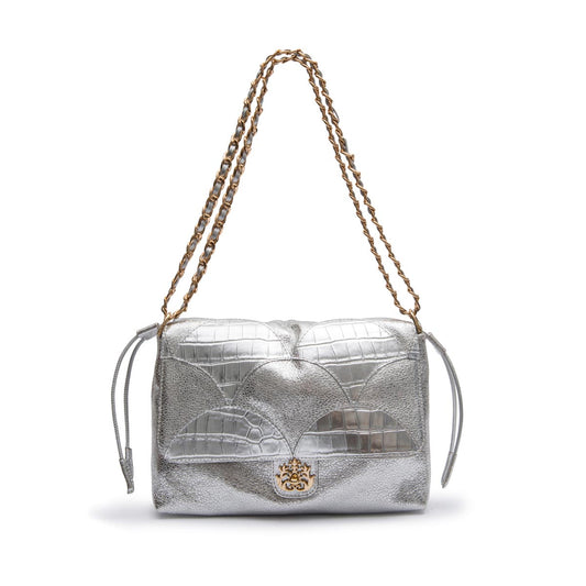 BOLSA MAREA PATCH SCALE GRANDE PRATA