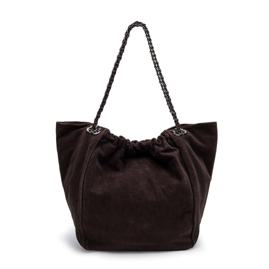 BOLSA SHOPPING BAG PETRA MAXI CAMURÇA EXPRESSO ONIX