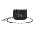 BOLSA NANO JOLIE CRISTAIS PRETO