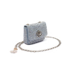 BOLSA NANO JOLIE  CRISTAIS AZUL