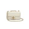 BOLSA BAGUETE ANNE MINI COURO LIZARD VANILLA OURO