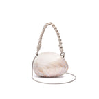 BOLSA CLUTCH  MÉDIA EM MADREPÉROLA CONCHA