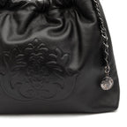 BOLSA DAYSE HOBO MAXI EM COURO PRETO