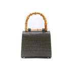 BOLSA TOP HANDLE MINI COURO MAXI CROCO MUSGO