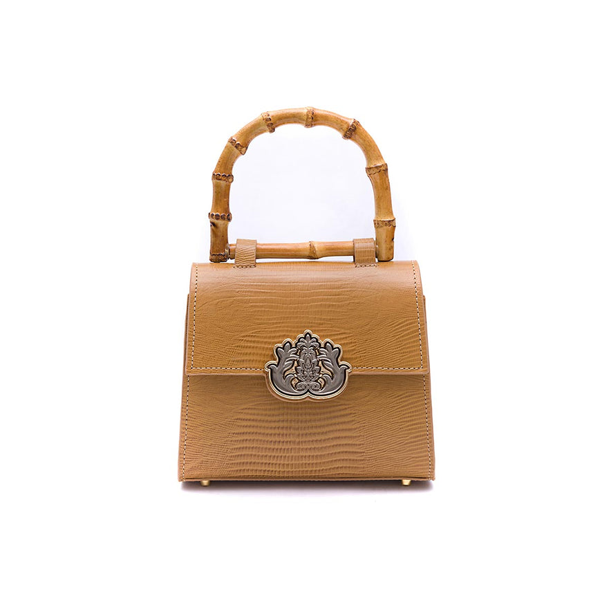 BOLSA TOP HANDLE MINI LIZARD SELA