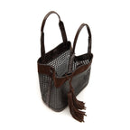 BOLSA TOTE SEXTAVADA GRANDE  CAMURÇA CAFÉ