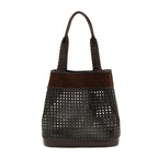 BOLSA TOTE SEXTAVADA GRANDE  CAMURÇA CAFÉ
