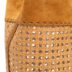 BOLSA TOTE PALHA GRANDE CAMURÇA CAIMAN MEL