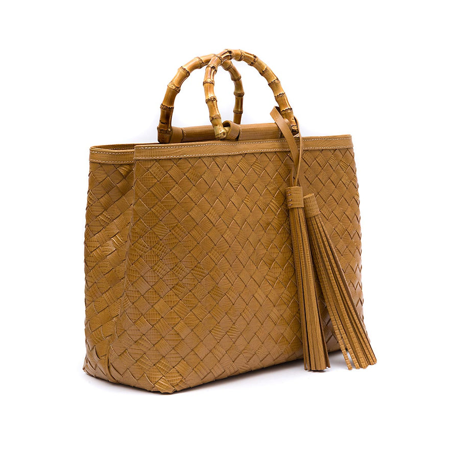 BOLSA SHOPPING TOTE LIZARD TRESSÊ LIZARD SELA