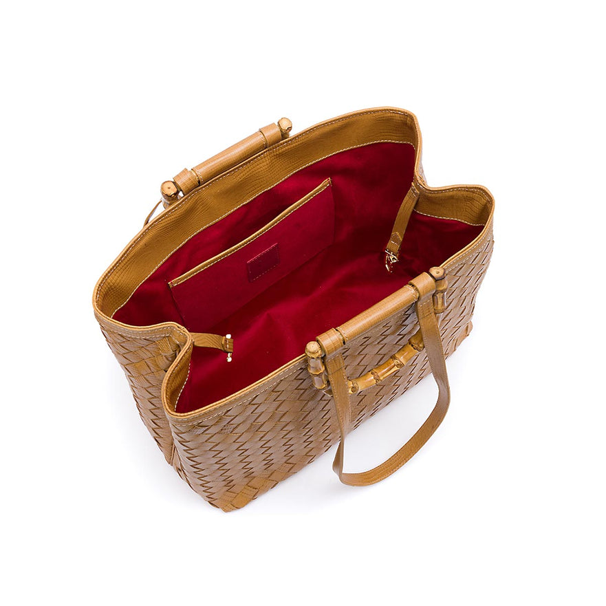 BOLSA SHOPPING TOTE LIZARD TRESSÊ LIZARD SELA