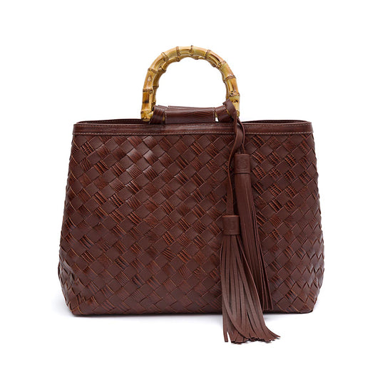 BOLSA SHOPPING TOTE GRANDE TRESSÊ LIZARD SOFT PINHÃO