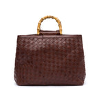 BOLSA SHOPPING TOTE GRANDE TRESSÊ LIZARD SOFT PINHÃO