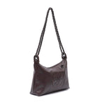 BOLSA DAYSE CROSSBODY PEQUENA COURO SOFT EXPRESSO ONIX