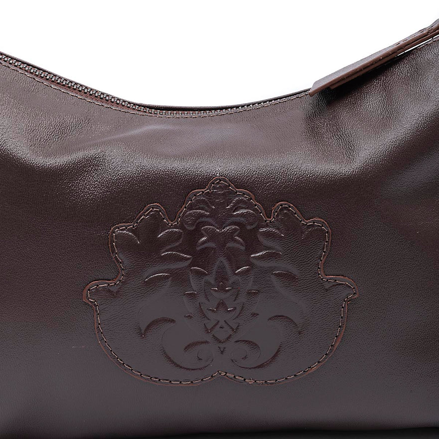 BOLSA DAYSE CROSSBODY PEQUENA COURO SOFT EXPRESSO ONIX