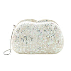BOLSA CLUTCH MADREPÉROLA PEQUENA ABAULADA MADRECLARA