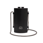 BOLSA CLUTCH CANTIL MINI METAL PRETA