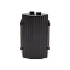 BOLSA CLUTCH CANTIL MINI METAL PRETA