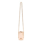 BOLSA CLUTCH CANTIL MINI METAL OURO