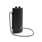 BOLSA CLUTCH CANTIL MINI METAL PRETA