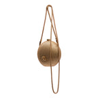 BOLSA MINI ESFERA CRISTAIS OURO