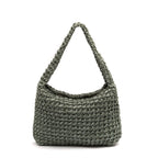BOLSA LUANNA HOBO MÉDIA RÁFIA JADE