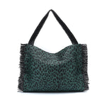 BOLSA HOBO MAXI PALHA FRANJA