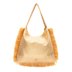 BOLSA HOBO  MAXI PALHA OURO LAGOSTA
