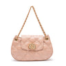 BOLSA SHOULDER SIRENA MÉDIA COCCON BALM OURO