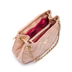 BOLSA SHOULDER SIRENA MÉDIA COCCON BALM OURO