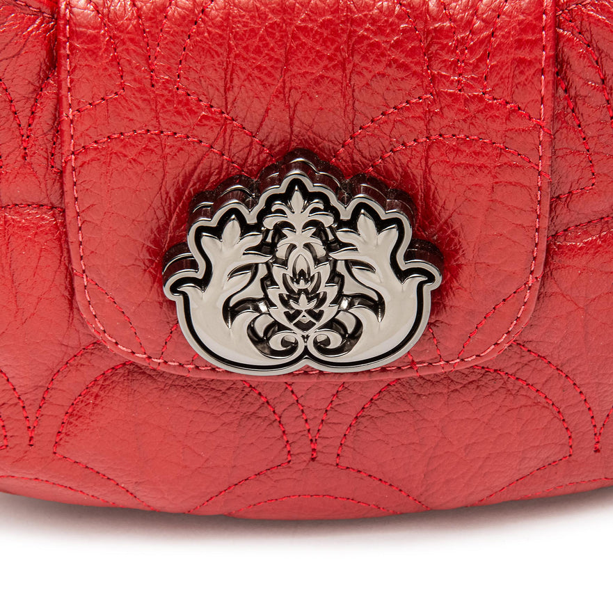 BOLSA SHOUDER SIRENA MINI COCOON VERMELHO ONIX