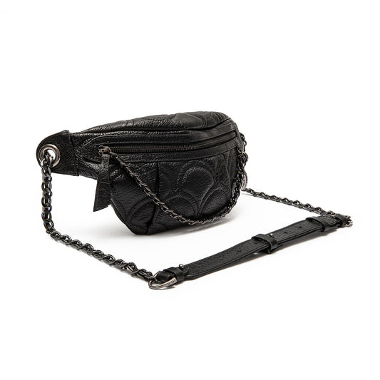 POCHETE SIRENA PEQUENA COCOON PRETO ONIX