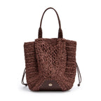 BOLSA SHOPPER LUMIA GRANDE HANDMADE PINHÃO