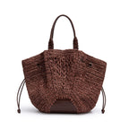 BOLSA SHOPPER LUMIA GRANDE HANDMADE PINHÃO