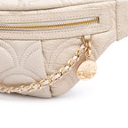 POCHETE SIRENA PEQUENA COCOON MARSHMALLOW OURO