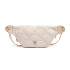 POCHETE SIRENA PEQUENA COCOON MARSHMALLOW OURO