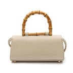 BOLSA TOP HANDLE EAST WEST PEQUENA COURO CAVIAR CHANTILLY