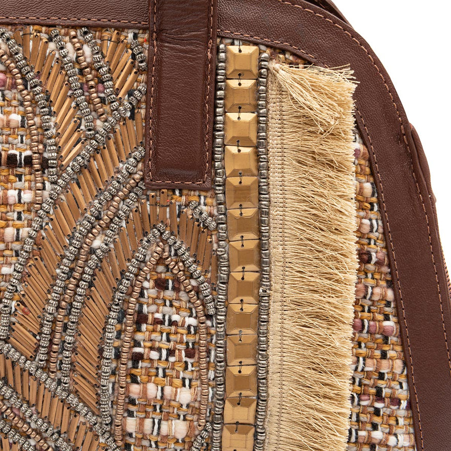 BOLSA TOTE TAPECARIA BORDADA
