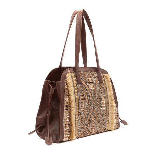 BOLSA TOTE TAPECARIA BORDADA