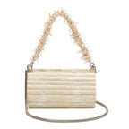 BOLSA CLUTCH MADREPÉROLA PEQUENA  BAGUETE