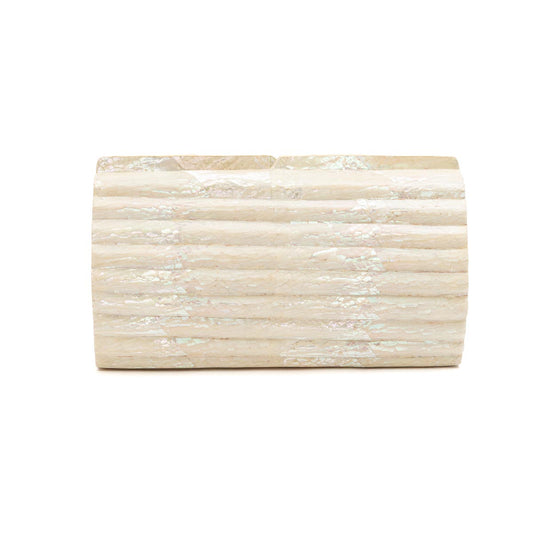 BOLSA CLUTCH MADREPÉROLA PEQUENA  BAGUETE