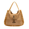 BOLSA HOBO MAXI  PALHA NATURAL LAGOSTA
