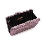 BOLSA CLUTCH NARA PEQUENA  LAVANDA ONIX