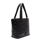 BOLSA TOTE PUFFER MAXI NYLON PRETO