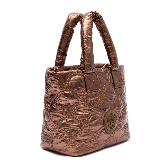 BOLSA TOTE PUFFER MINI NYLON  BRONZE